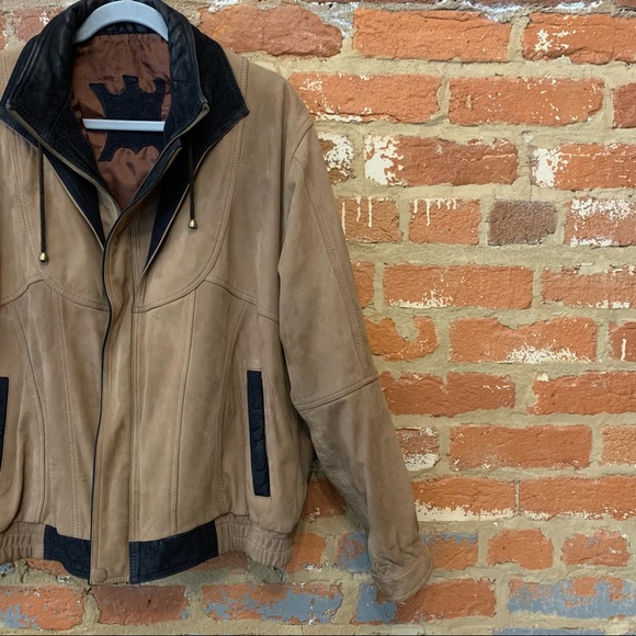 Vintage Leather / Suede Ecuador Designer Jacket - Picture 6 of 7